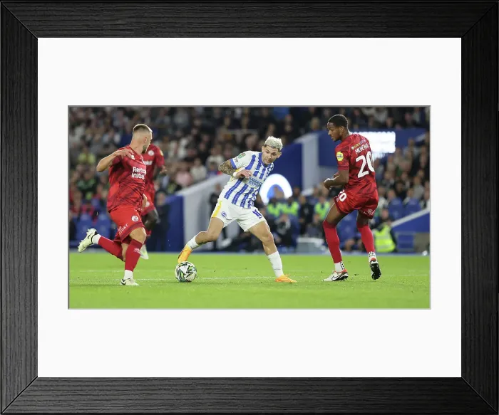 Framed Print : Brighton and Hove Albion v Crawley Town Carabao Cup 27AUG24 Framed Print : Brighton and Hove Albion v Crawley Town Carabao Cup 27AUG24