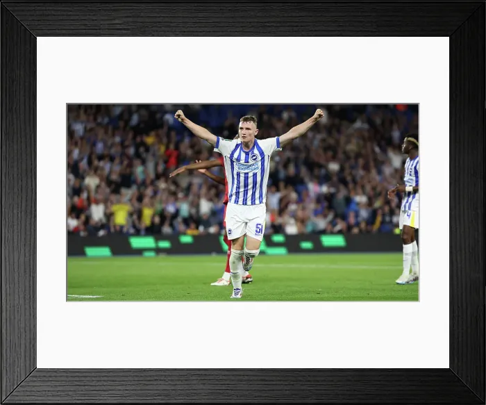 Framed Print : Brighton and Hove Albion v Crawley Town Carabao Cup 27AUG24 Framed Print : Brighton and Hove Albion v Crawley Town Carabao Cup 27AUG24