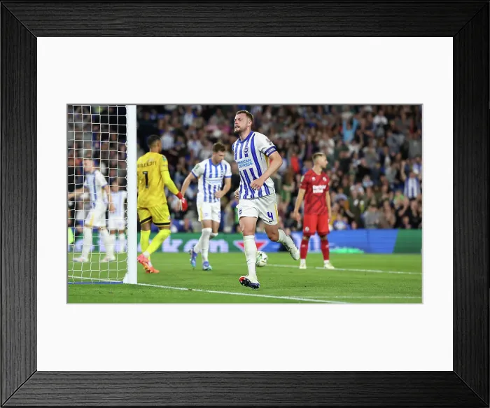 Framed Print : Brighton and Hove Albion v Crawley Town Carabao Cup 27AUG24 Framed Print : Brighton and Hove Albion v Crawley Town Carabao Cup 27AUG24