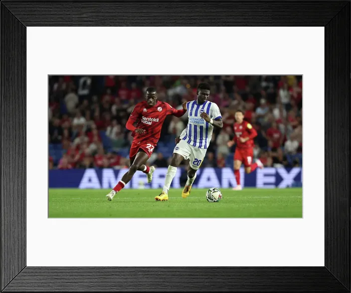 Framed Print : Brighton and Hove Albion v Crawley Town Carabao Cup 27AUG24 Framed Print : Brighton and Hove Albion v Crawley Town Carabao Cup 27AUG24