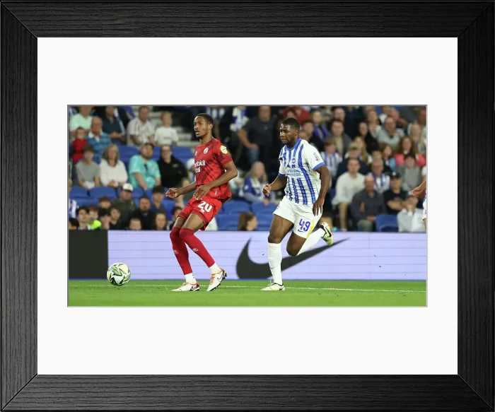 Framed Print : Brighton and Hove Albion v Crawley Town Carabao Cup 27AUG24 Framed Print : Brighton and Hove Albion v Crawley Town Carabao Cup 27AUG24
