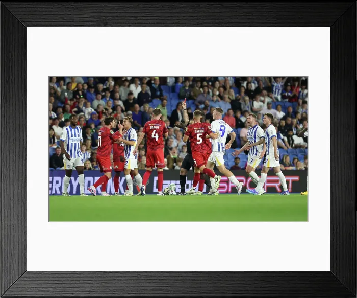 Framed Print : Brighton and Hove Albion v Crawley Town Carabao Cup 27AUG24 Framed Print : Brighton and Hove Albion v Crawley Town Carabao Cup 27AUG24