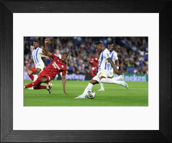 Framed Print : Brighton and Hove Albion v Crawley Town Carabao Cup 27AUG24 Framed Print : Brighton and Hove Albion v Crawley Town Carabao Cup 27AUG24