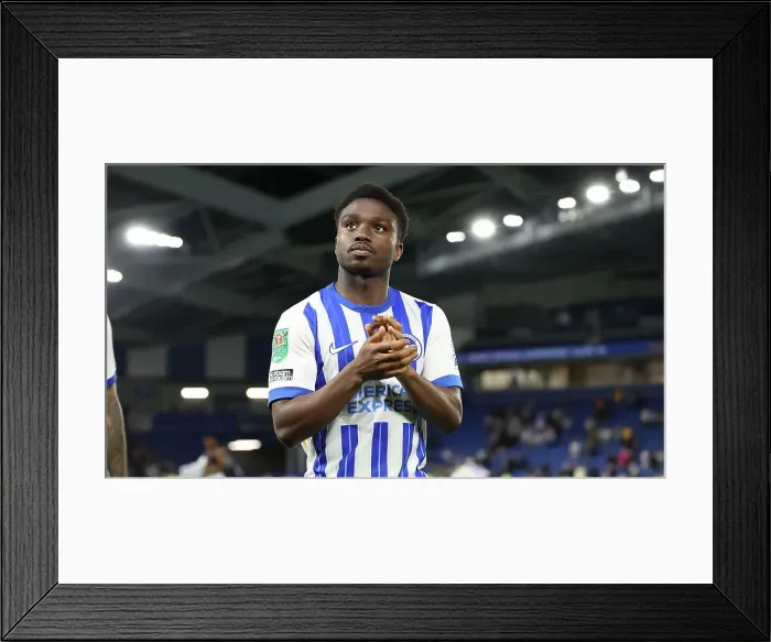 Framed Print : Brighton and Hove Albion v Crawley Town Carabao Cup 27AUG24 Framed Print : Brighton and Hove Albion v Crawley Town Carabao Cup 27AUG24