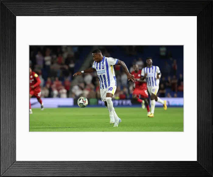 Framed Print : Brighton and Hove Albion v Crawley Town Carabao Cup 27AUG24 Framed Print : Brighton and Hove Albion v Crawley Town Carabao Cup 27AUG24