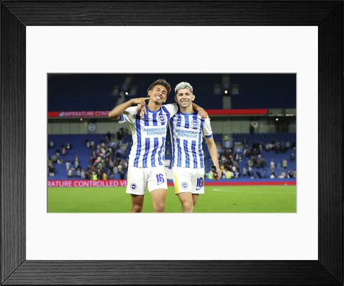 Framed Print : Brighton and Hove Albion v Crawley Town Carabao Cup 27AUG24 Framed Print : Brighton and Hove Albion v Crawley Town Carabao Cup 27AUG24
