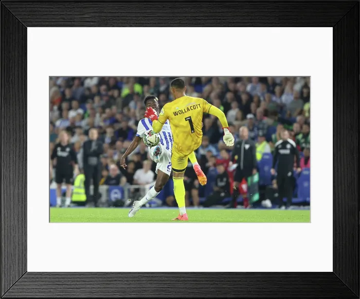 Framed Print : Brighton and Hove Albion v Crawley Town Carabao Cup 27AUG24 Framed Print : Brighton and Hove Albion v Crawley Town Carabao Cup 27AUG24