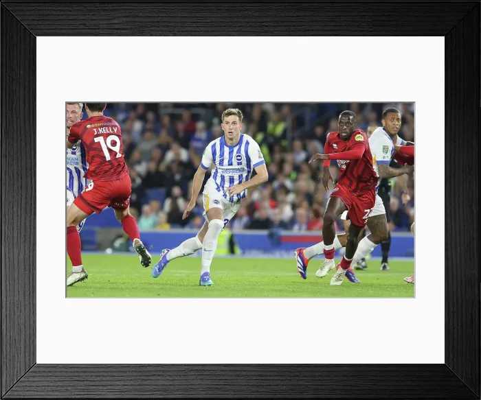 Framed Print : Brighton and Hove Albion v Crawley Town Carabao Cup 27AUG24 Framed Print : Brighton and Hove Albion v Crawley Town Carabao Cup 27AUG24