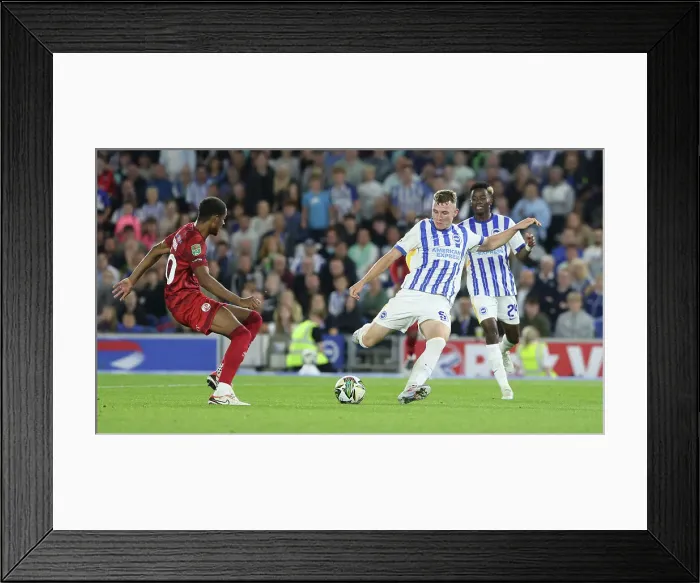 Framed Print : Brighton and Hove Albion v Crawley Town Carabao Cup 27AUG24 Framed Print : Brighton and Hove Albion v Crawley Town Carabao Cup 27AUG24