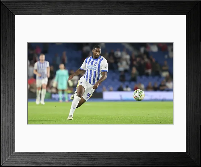 Framed Print : Brighton and Hove Albion v Crawley Town Carabao Cup 27AUG24 Framed Print : Brighton and Hove Albion v Crawley Town Carabao Cup 27AUG24