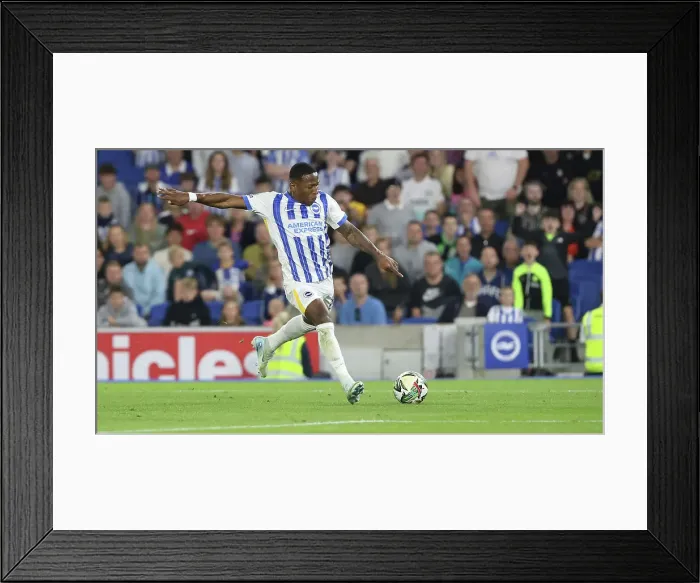 Framed Print : Brighton and Hove Albion v Crawley Town Carabao Cup 27AUG24 Framed Print : Brighton and Hove Albion v Crawley Town Carabao Cup 27AUG24