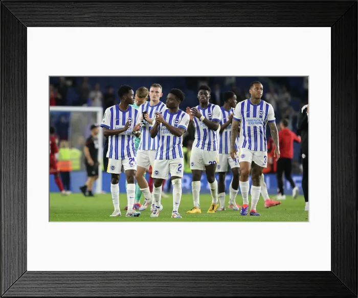 Framed Print : Brighton and Hove Albion v Crawley Town Carabao Cup 27AUG24 Framed Print : Brighton and Hove Albion v Crawley Town Carabao Cup 27AUG24