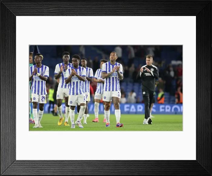 Framed Print : Brighton and Hove Albion v Crawley Town Carabao Cup 27AUG24 Framed Print : Brighton and Hove Albion v Crawley Town Carabao Cup 27AUG24