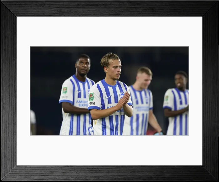 Framed Print : Brighton and Hove Albion v Crawley Town Carabao Cup 27AUG24 Framed Print : Brighton and Hove Albion v Crawley Town Carabao Cup 27AUG24