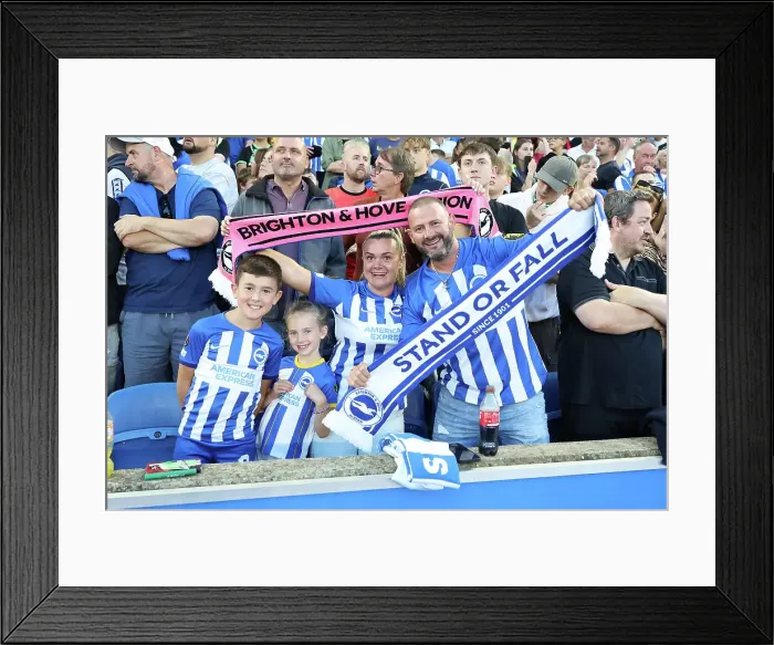 Framed Print : Brighton and Hove Albion v Crawley Town Carabao Cup 27AUG24 Framed Print : Brighton and Hove Albion v Crawley Town Carabao Cup 27AUG24