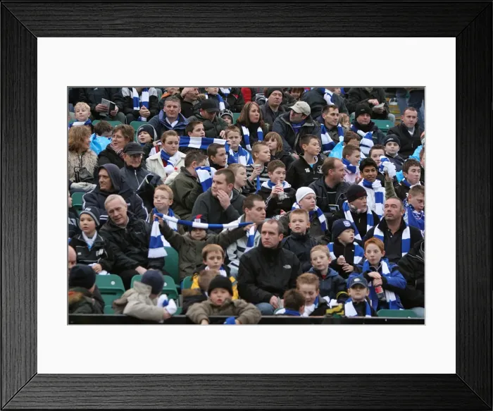 Framed Print : Millwall Scarf Day Framed Print : Millwall Scarf Day