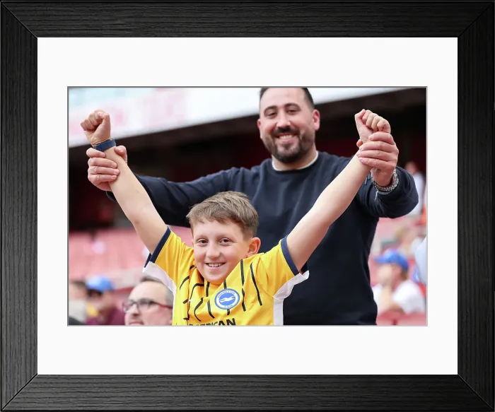 Framed Print : Arsenal v Brighton and Hove Albion Premier League 31AUG24 Framed Print : Arsenal v Brighton and Hove Albion Premier League 31AUG24