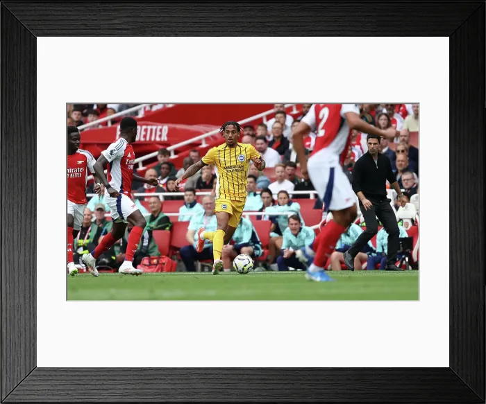 Framed Print : Arsenal v Brighton and Hove Albion Premier League 31AUG24 Framed Print : Arsenal v Brighton and Hove Albion Premier League 31AUG24