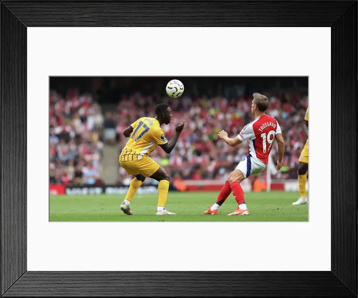 Framed Print : Arsenal v Brighton and Hove Albion Premier League 31AUG24 Framed Print : Arsenal v Brighton and Hove Albion Premier League 31AUG24