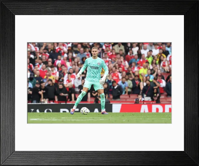 Framed Print : Arsenal v Brighton and Hove Albion Premier League 31AUG24 Framed Print : Arsenal v Brighton and Hove Albion Premier League 31AUG24