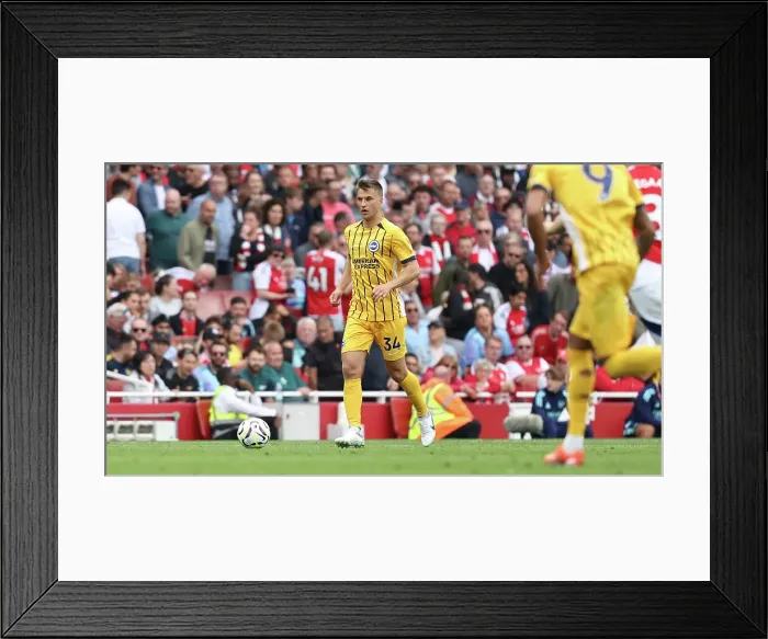 Framed Print : Arsenal v Brighton and Hove Albion Premier League 31AUG24