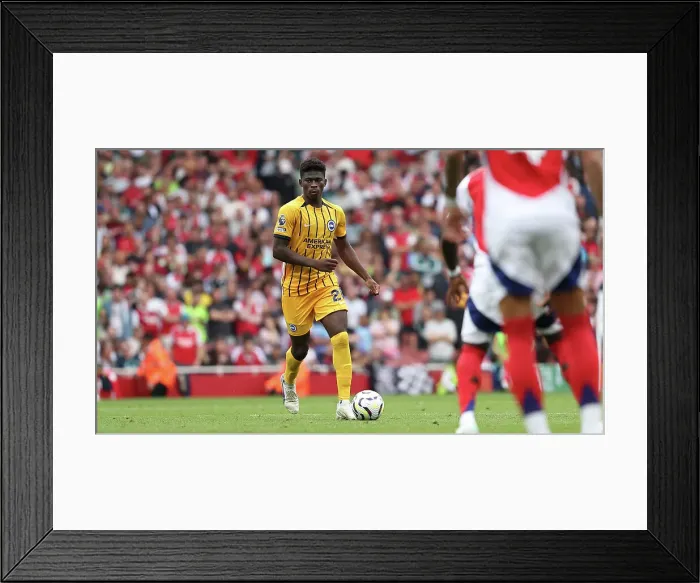Framed Print : Arsenal v Brighton and Hove Albion Premier League 31AUG24 Framed Print : Arsenal v Brighton and Hove Albion Premier League 31AUG24