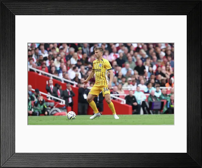 Framed Print : Arsenal v Brighton and Hove Albion Premier League 31AUG24 Framed Print : Arsenal v Brighton and Hove Albion Premier League 31AUG24
