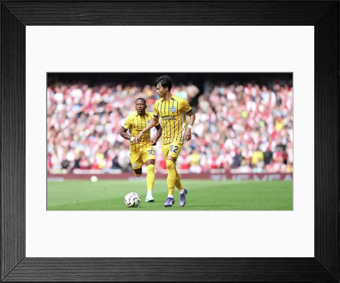 Framed Print : Arsenal v Brighton and Hove Albion Premier League 31AUG24 Framed Print : Arsenal v Brighton and Hove Albion Premier League 31AUG24