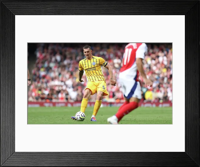 Framed Print : Arsenal v Brighton and Hove Albion Premier League 31AUG24 Framed Print : Arsenal v Brighton and Hove Albion Premier League 31AUG24