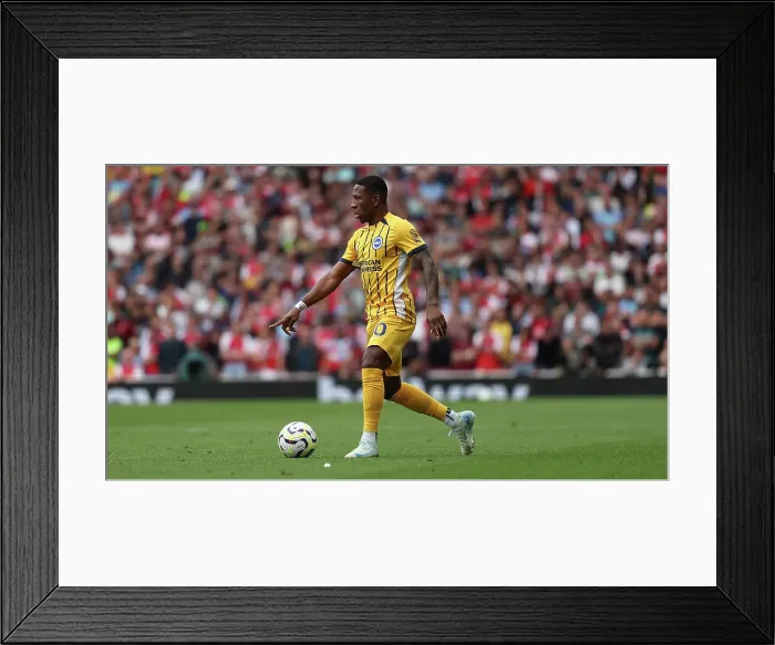 Framed Print : Arsenal v Brighton and Hove Albion Premier League 31AUG24 Framed Print : Arsenal v Brighton and Hove Albion Premier League 31AUG24
