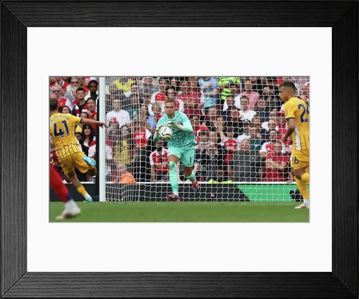 Framed Print : Arsenal v Brighton and Hove Albion Premier League 31AUG24 Framed Print : Arsenal v Brighton and Hove Albion Premier League 31AUG24