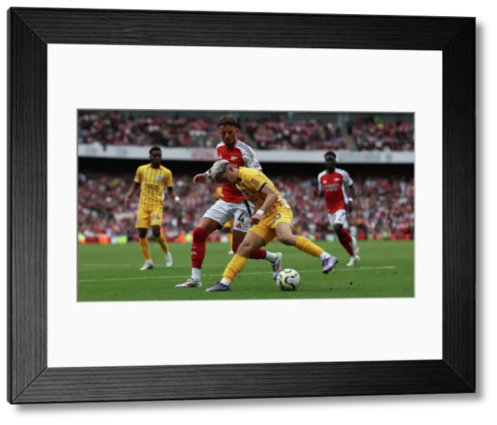 Framed Print : Arsenal v Brighton and Hove Albion Premier League 31AUG24 Framed Print : Arsenal v Brighton and Hove Albion Premier League 31AUG24