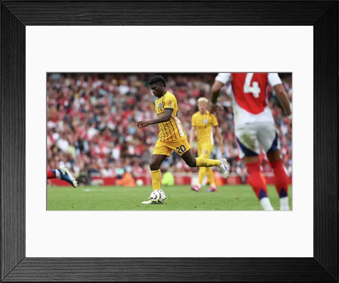 Framed Print : Arsenal v Brighton and Hove Albion Premier League 31AUG24 Framed Print : Arsenal v Brighton and Hove Albion Premier League 31AUG24