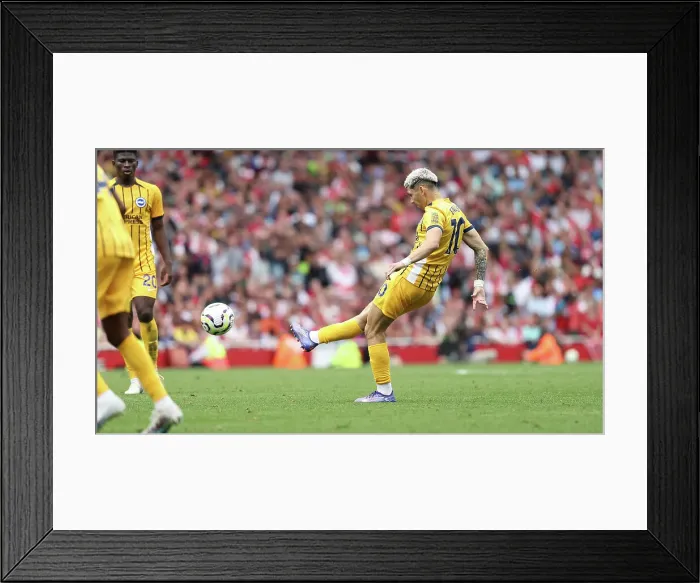 Framed Print : Arsenal v Brighton and Hove Albion Premier League 31AUG24 Framed Print : Arsenal v Brighton and Hove Albion Premier League 31AUG24