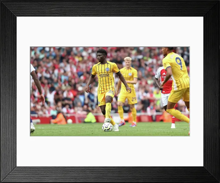 Framed Print : Arsenal v Brighton and Hove Albion Premier League 31AUG24 Framed Print : Arsenal v Brighton and Hove Albion Premier League 31AUG24