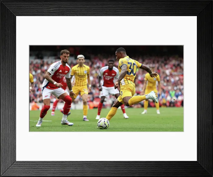 Framed Print : Arsenal v Brighton and Hove Albion Premier League 31AUG24 Framed Print : Arsenal v Brighton and Hove Albion Premier League 31AUG24