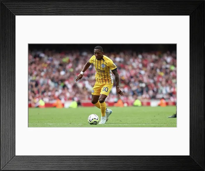 Framed Print : Arsenal v Brighton and Hove Albion Premier League 31AUG24