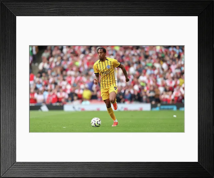 Framed Print : Arsenal v Brighton and Hove Albion Premier League 31AUG24 Framed Print : Arsenal v Brighton and Hove Albion Premier League 31AUG24