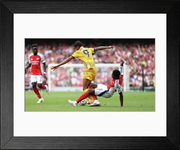 Framed Print : Arsenal v Brighton and Hove Albion Premier League 31AUG24