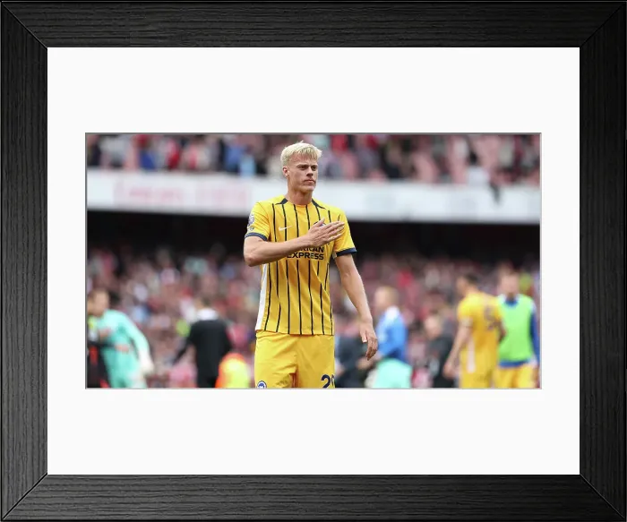 Framed Print : Arsenal v Brighton and Hove Albion Premier League 31AUG24 Framed Print : Arsenal v Brighton and Hove Albion Premier League 31AUG24