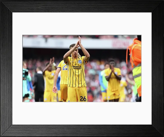 Framed Print : Arsenal v Brighton and Hove Albion Premier League 31AUG24 Framed Print : Arsenal v Brighton and Hove Albion Premier League 31AUG24
