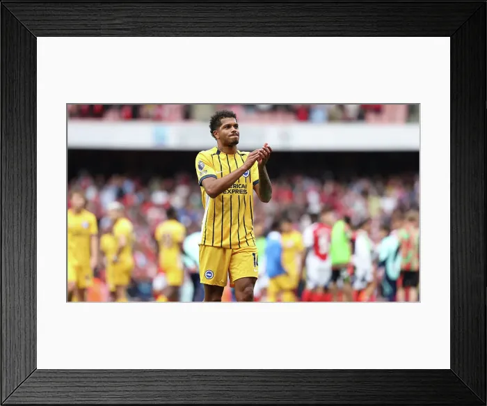 Framed Print : Arsenal v Brighton and Hove Albion Premier League 31AUG24 Framed Print : Arsenal v Brighton and Hove Albion Premier League 31AUG24