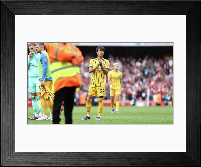 Framed Print : Arsenal v Brighton and Hove Albion Premier League 31AUG24 Framed Print : Arsenal v Brighton and Hove Albion Premier League 31AUG24