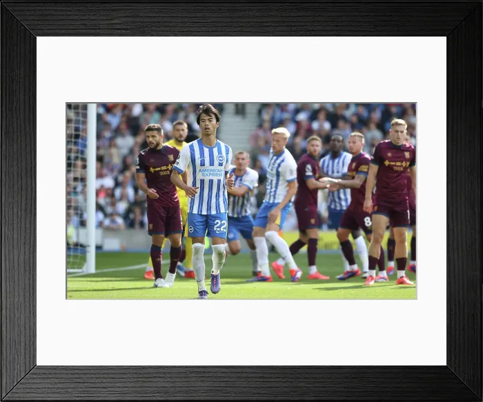 Framed Print : Brighton and Hove Albion v Ipswich Town Premier League 14SEP24