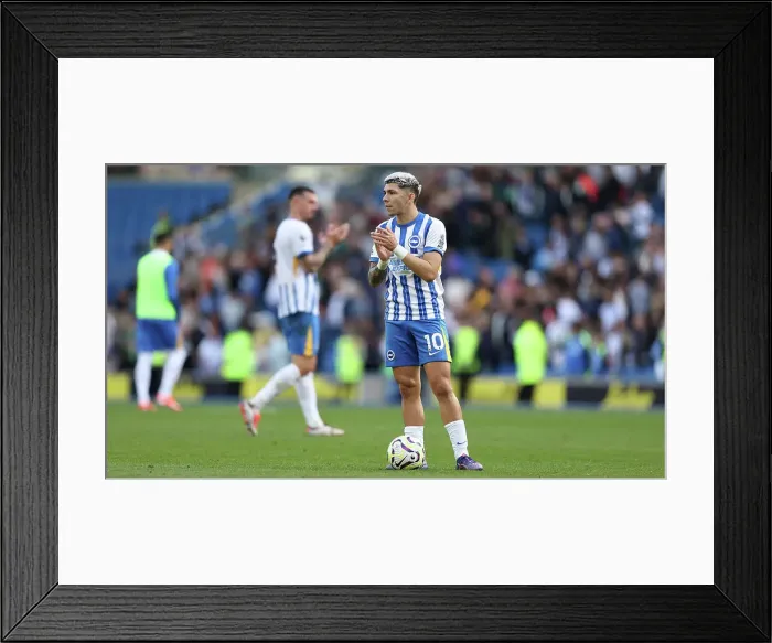 Framed Print : Brighton and Hove Albion v Ipswich Town Premier League 14SEP24