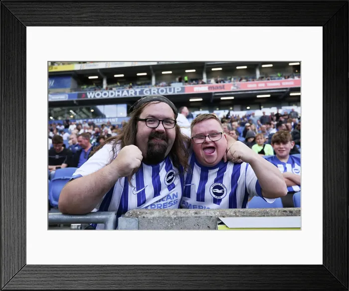 Framed Print : Brighton and Hove Albion v Ipswich Town Premier League 14SEP24