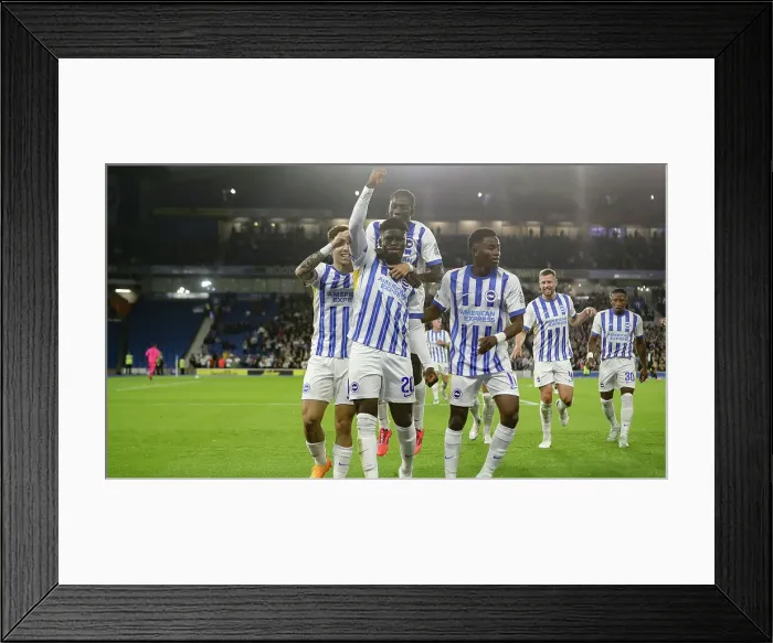 Framed Print : Brighton and Hove Albion v Wolverhampton Wanderers Carabao Cup 18SEP24 Framed Print : Brighton and Hove Albion v Wolverhampton Wanderers Carabao Cup 18SEP24