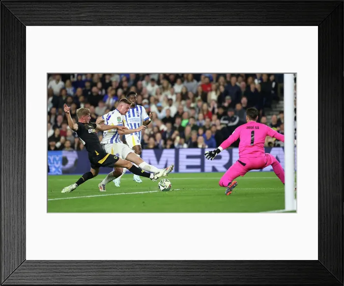 Framed Print : Brighton and Hove Albion v Wolverhampton Wanderers Carabao Cup 18SEP24 Framed Print : Brighton and Hove Albion v Wolverhampton Wanderers Carabao Cup 18SEP24