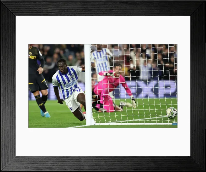 Framed Print : Brighton and Hove Albion v Wolverhampton Wanderers Carabao Cup 18SEP24 Framed Print : Brighton and Hove Albion v Wolverhampton Wanderers Carabao Cup 18SEP24