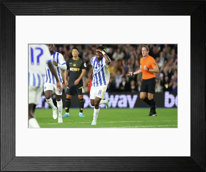 Framed Print : Brighton and Hove Albion v Wolverhampton Wanderers Carabao Cup 18SEP24 Framed Print : Brighton and Hove Albion v Wolverhampton Wanderers Carabao Cup 18SEP24